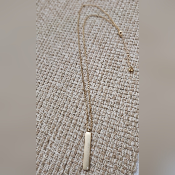 Reversible Long pendant necklace 24 inch with adjustable extender NWOT - Picture 9 of 10